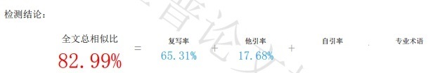 維普查重系統(tǒng)檢測報告單